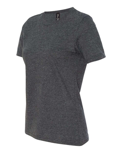Gildan Women's Softstyle® Lightweight T-Shirt 880 #color_Heather Dark Grey