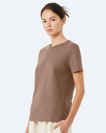 BELLA + CANVAS Women’s Relaxed Jersey Tee 6400 #colormdl_Vintage Brown