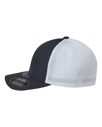 Flexfit Unipanel™ Trucker Cap 5511UP #color_Black/ White