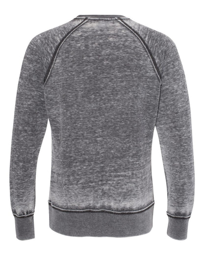 J. America Men's Vintage Zen Fleece Crewneck Sweatshirt 8920 #color_Dark Smoke