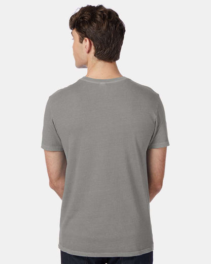 Alternative Heritage Garment Dyed Distressed Tee 4850 #colormdl_Grey Pigment