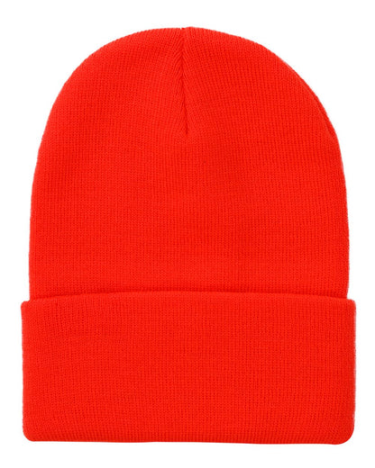 DRI DUCK Coleman Cuffed Beanie 3523 #color_Blaze Orange