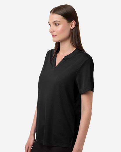 CORE365 Women's Nova Performance Pique Polo CE108W #colormdl_Black