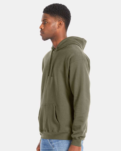 Hanes Unisex Perfect Sweats Hooded Sweatshirt RS170 #colormdl_Fatigue Green