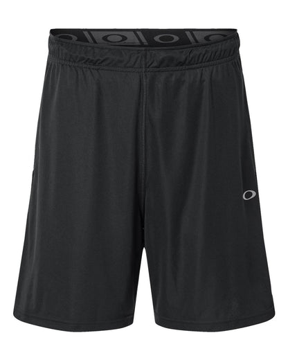 Oakley Unisex Team Issue Hydrolix 7" Shorts with Drawcord FOA405933 #color_Blackout