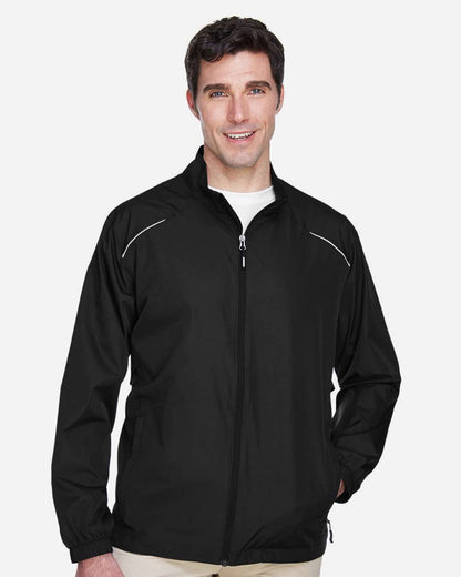 CORE365 Men's Techno Lite Motivate Unlined Lightweight Jacket 88183 #colormdl_Black
