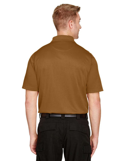 Harriton Men's Advantage Snag Protection Plus Polo M348 #colormdl_Duck Brown