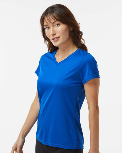 Augusta Sportswear Women's Nexgen Wicking V-Neck T-Shirt 1790 #colormdl_Royal