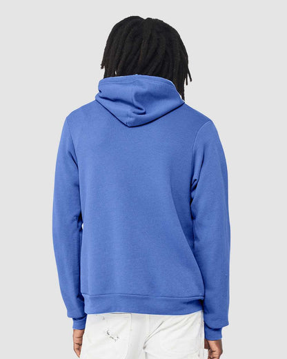 BELLA + CANVAS Sponge Fleece Hoodie 3719 #colormdl_Heather Columbia Blue