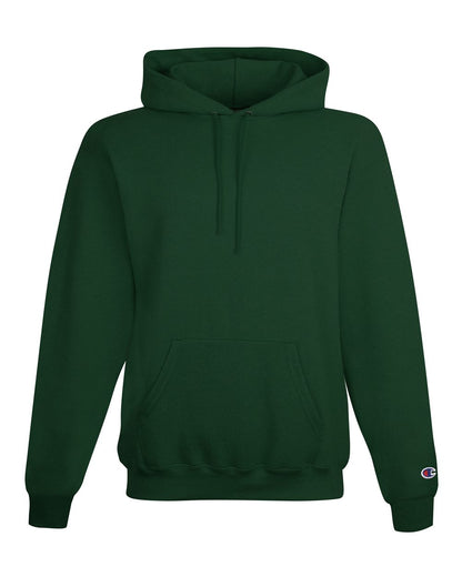 Champion Unisex Powerblend® Hooded Sweatshirt S700 #color_Dark Green Heather