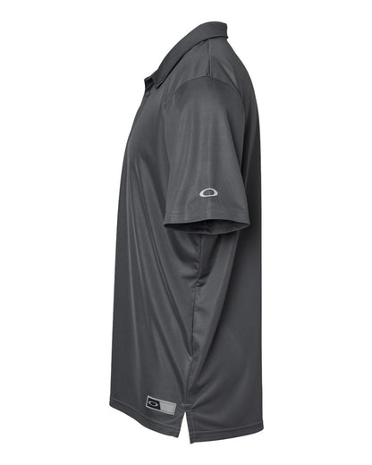 Oakley Men's Team Issue Hydrolix Polo FOA402993 #color_Forged Iron