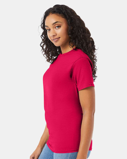 Hanes Essential-T T-Shirt 5280 #colormdl_Athletic Crimson