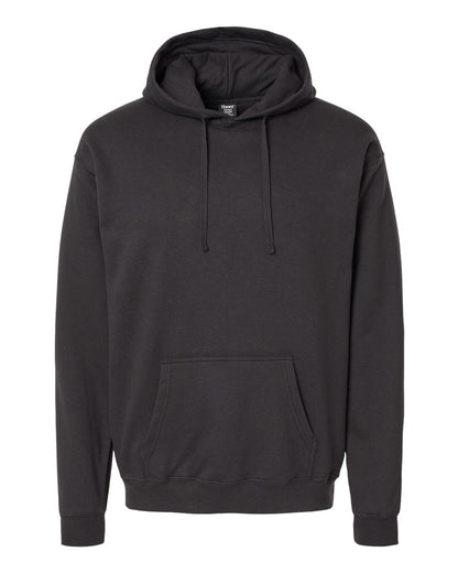 Hanes Unisex Perfect Sweats Hooded Sweatshirt RS170 #color_Black