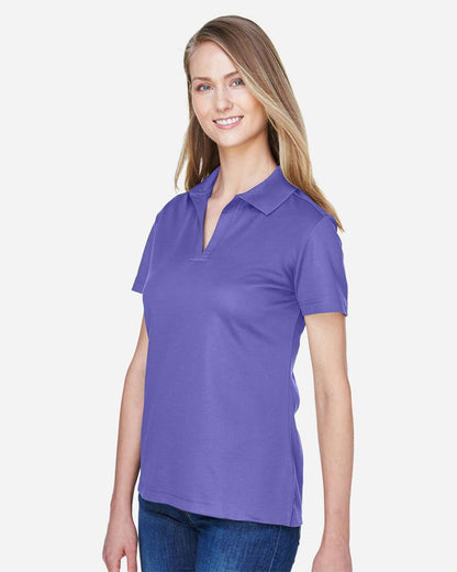 Devon & Jones Women's CrownLux Performance® Plaited Polo DG20W #colormdl_Grape