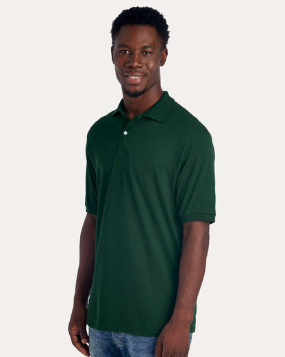 JERZEES Men's Dri-Power® Polo 437R #colormdl_Forest Green