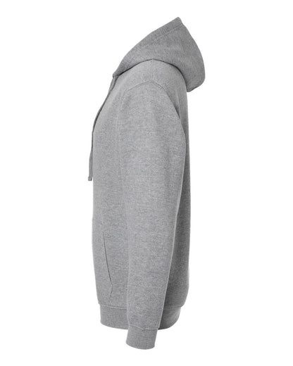 LAT Unisex Elevated Fleece Hoodie Sweatshirt 6926 #color_Heather