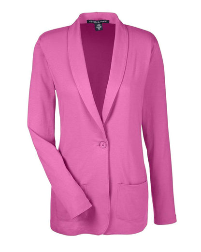 Devon & Jones Women's Perfect Fit™ Shawl Collar Cardigan DP462W #color_Charity Pink