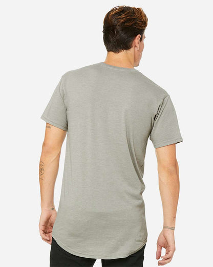 BELLA + CANVAS Men's Long Body Urban Tee 3006 #colormdl_Heather Stone