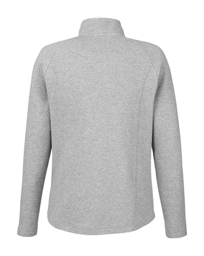 North End Women's Spirit Textured Full-Zip NE727W #color_Platinum Heather