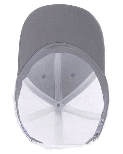 Infinity Her Women's Modern Trucker Cap CHARLIE #color_Grey/ White