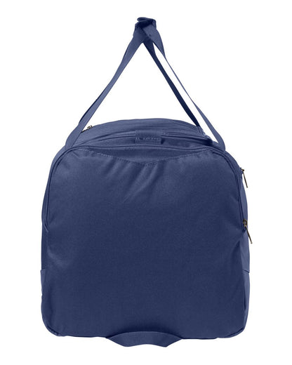 Under Armour Undeniable 5.0 MD Duffel Bag 1369223 #color_Midnight Navy/ Metallic Silver