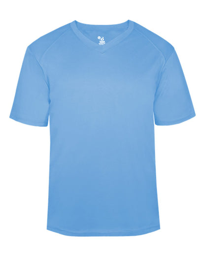 Badger B-Core V-Neck T-Shirt 4124 #color_Columbia Blue 