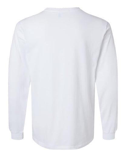 SoftShirts Unisex Classic Long Sleeve T-Shirt 220 #color_White