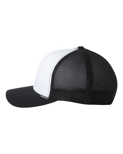 Flexfit Trucker Cap 6511 #color_Black/ White/ Black