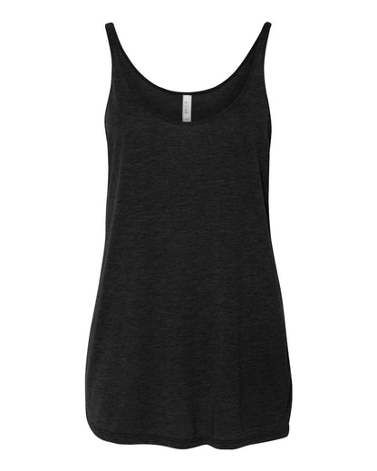 BELLA + CANVAS Women's Slouchy Tank 8838 #color_Black Heather