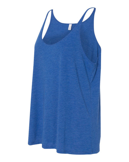 BELLA + CANVAS Women's Slouchy Tank 8838 #color_True Royal Triblend