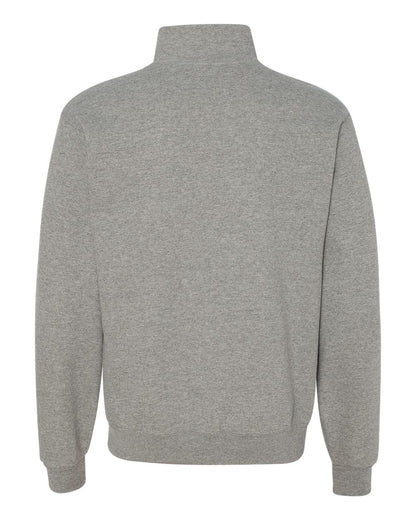 JERZEES Unisex Nublend® Cadet Collar Quarter-Zip Sweatshirt 995MR #color_Oxford