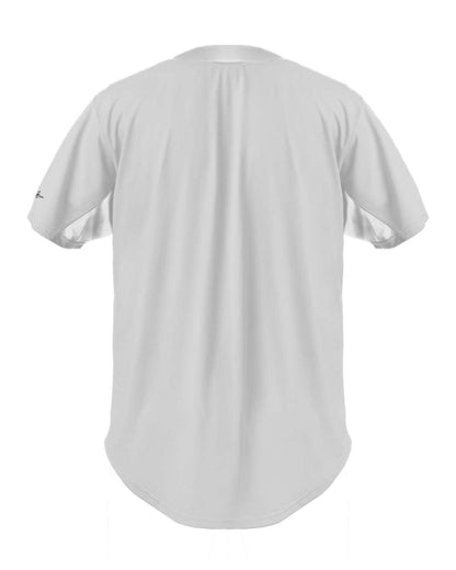 Alleson Athletic Crush Full Button Baseball Jersey 566BFJ #color_White