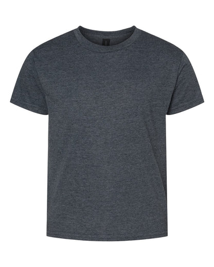 Gildan Youth Softstyle® T-Shirt 64000B #color_Dark Heather