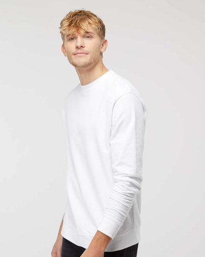 Independent Trading Co. Unisex Midweight Crewneck Sweatshirt SS3000 #colormdl_White