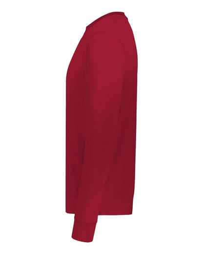 Holloway Unisex Eco Revive™ Ventura Soft Knit Crewneck Sweatshirt 223503 #color_Scarlet
