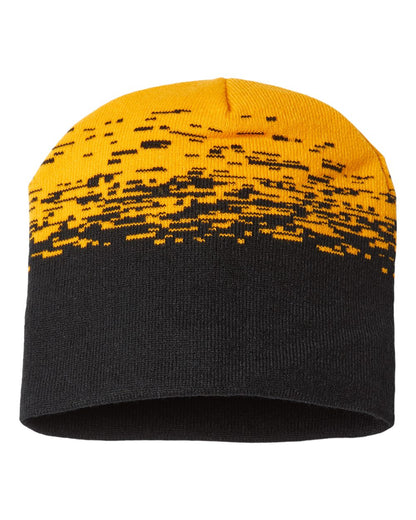 CAP AMERICA USA-Made Static Beanie RKS9 #color_Black/ Gold