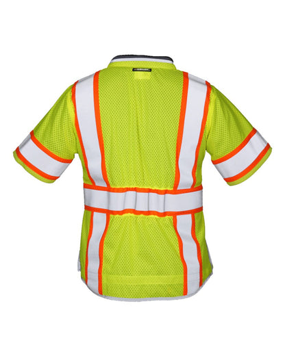 Kishigo Women's Premium Brilliant Series® Class 3 Vest 1822 #color_Lime