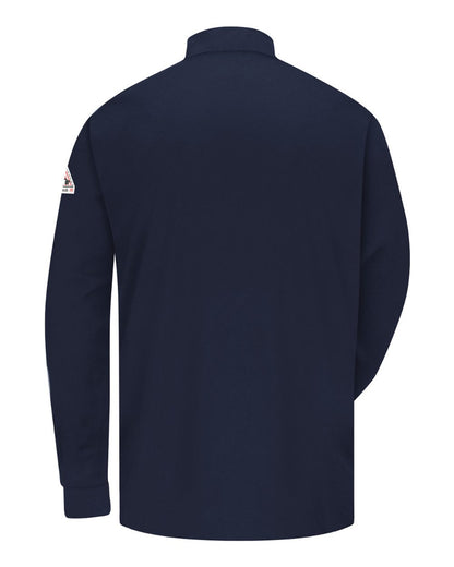 Bulwark Tagless Mock TurtleNeck - EXCEL FR SEK2 #color_Navy