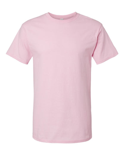 M&O Men's Gold Soft Touch T-Shirt 4800 #color_Light Pink