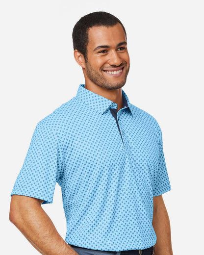 Swannies Men's Hazelwood Polo SW5400 #colormdl_Sky/ Navy