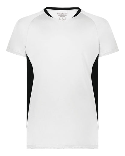 Augusta Sportswear Unisex Octane Soccer Jersey 322240 #color_White/ Black