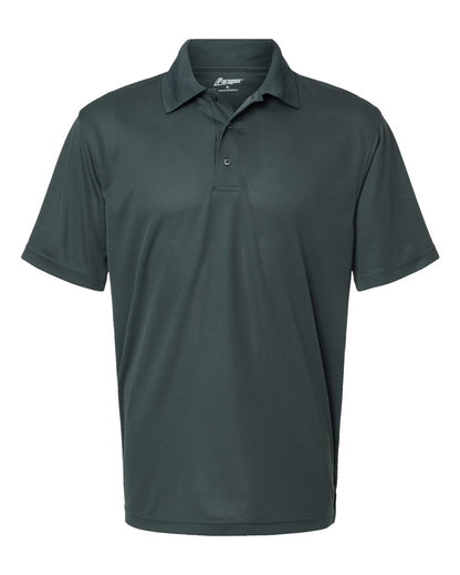 Paragon Men's Saratoga Performance Mini Mesh Polo 100 #color_Carbon