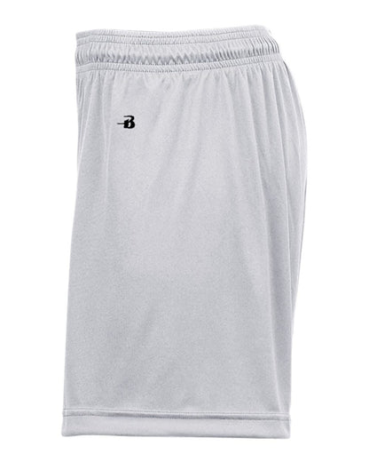 Badger Women's B-Core 5" Inseam Shorts 4116 #color_Silver