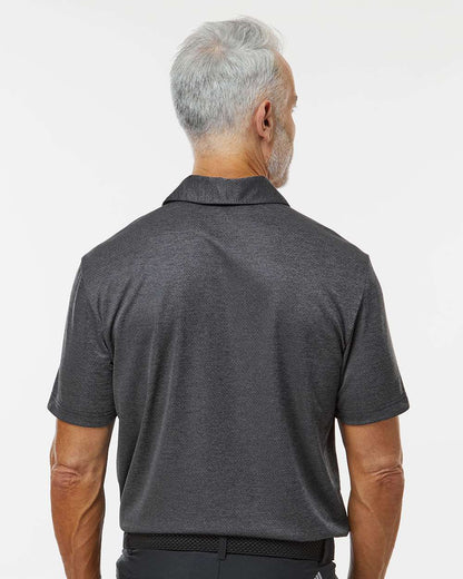 Adidas Men's Space Dyed Polo A591 #colormdl_Black Melange