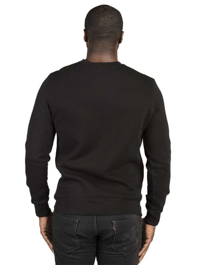 Threadfast Apparel Unisex Ultimate Crewneck Sweatshirt 320C #colormdl_Black