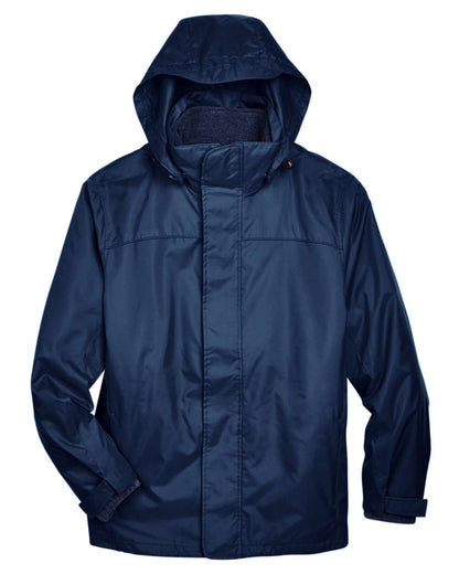 North End Men's 3-in-1 Insulated Jacket 88130 #color_Midnight Navy