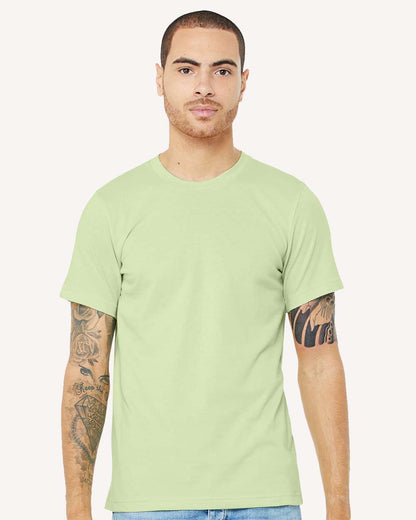 BELLA + CANVAS Jersey Tee 3001 #colormdl_Spring Green