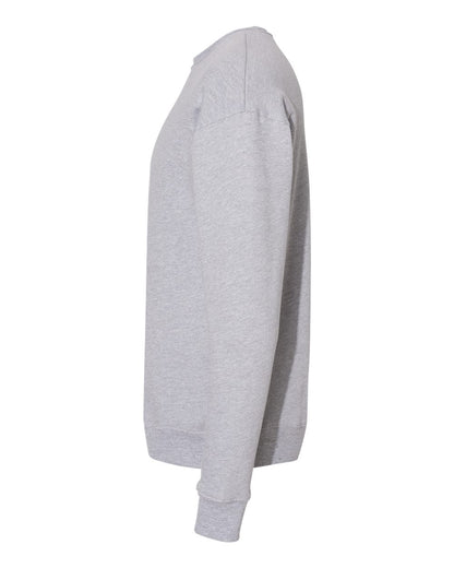 BELLA + CANVAS Unisex Sponge Fleece Drop Shoulder Crewneck Sweatshirt 3945 #color_Athletic Heather