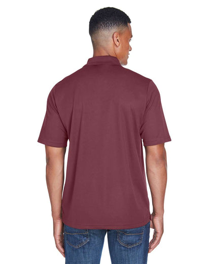 CORE365 Men's Origin Performance Piqué Polo with Pocket 88181P #colormdl_Burgundy