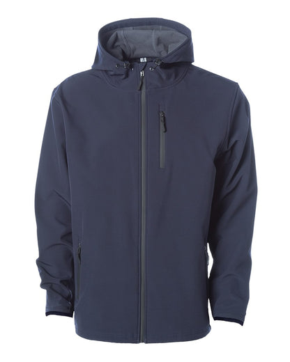 Independent Trading Co. Poly-Tech Soft Shell Jacket EXP35SSZ #color_Classic Navy